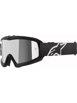 ALPINESTARS Youth Vision Corp Goggle BLK MIRROR-SIL 5140225-1456
