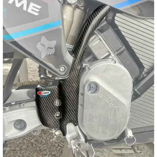 PRO-CARBON RACING Stark VARG Frame Protection – For foot brake (Gen 1 & Gen 2 charging) – MX + EX SF-FP-02