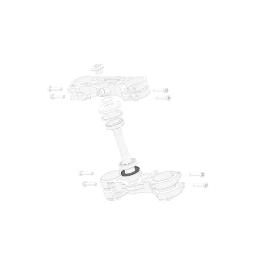 Stark VARG Steering head bearing lower seal STD-SR-0007