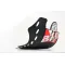 HDPE FEKETE-PIROS kartervédő 6mm YAMAHA YZ450F 2010 - 2013