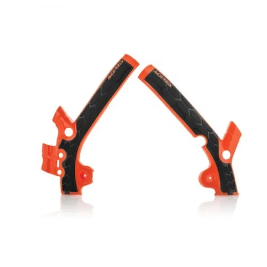 ACERBIS Vázvédő X-GRIP KTM 85 (2013-2017) - Husqvarna TC 85 (2014-2017) (KTM 2016, Narancs-Fehér) AC 0021869