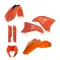 ACERBIS Teljes Idomszett KTM EXC 2008-2011 (Fekete * Narancs * Alap 11 * Fehér) AC 0014219