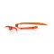 ACERBIS Láncvezető Készlet KTM EXC/EXCF 17/19 (Fekete * Narancs) AC 0022348