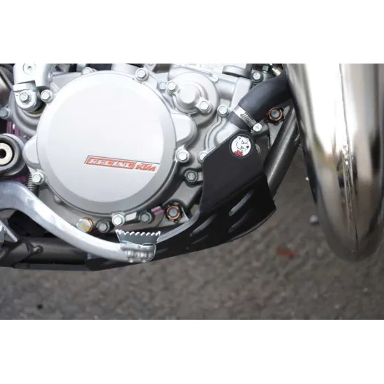 HDPE kartervédő 6mm FEKETE KTM 85SX 2013 - 2015 AX1260 #2