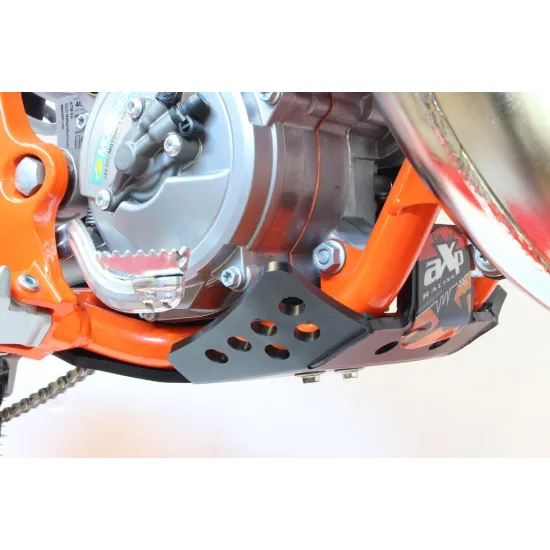 HDPE kartervédő 6mm FEKETE KTM HUSQVARNA 65SX TC65 2018 - 20 #1