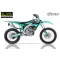 ACERBIS FULL KIT PLASTIC KAWASAKI KXF 450 2018 - TEAL GREEN AC 0022988.133