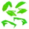 ACERBIS Kit Műanyagok Kawasaki KXF 450 16-17 (Fekete * Fluoreszkáló Zöld * Zöld * Standard * Fehér) AC 0021842