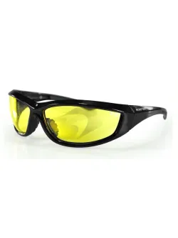BOBSTER CHARGER STREET SUNGLASSES BLACK LENSES YELLOW ECHA001Y