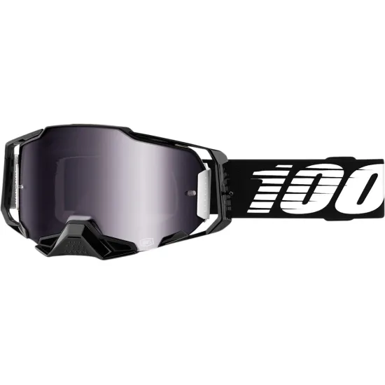 100% GOGGLE ARM BLACK MIR/SL 50005-00001 - Premium Motorbike Eyewear