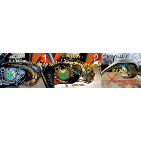 ARTAFON KTM HUSQVARNA GASGAS 250 300 EXC EC TE 2T 2020-2022  #5