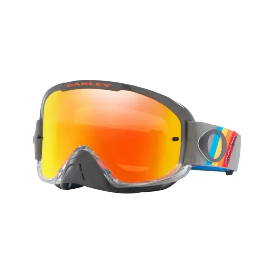 OAKLEY O-FRAME 2.0 PRO MX Goggle 0OO7115 Troy lee design szürke csíkos 711549