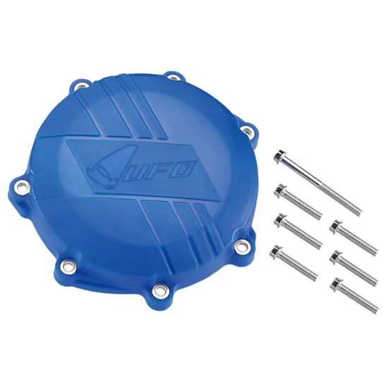 UFO Blue Clutch Cover Protection Yamaha WR250F AC02403