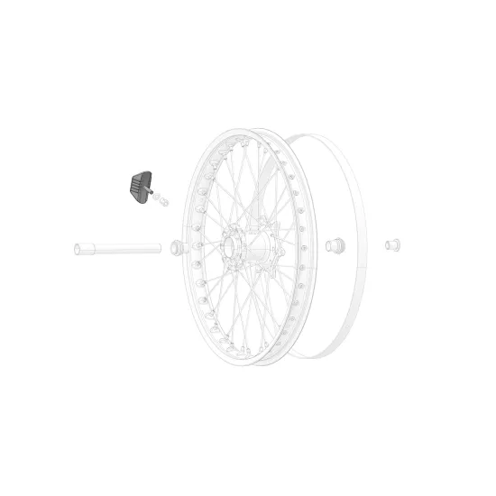 Stark VARG elülső kerék Rim lock 1.60 SMX1-FW-R-03